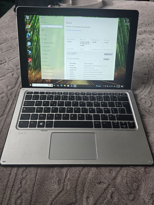 Tableta HP Elite X2 1012 G2, display 2k, i5-7200, ram 16gb, ssd 256gb