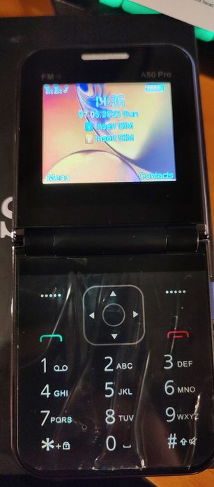 Telefon simplu 2G  flip dual sim