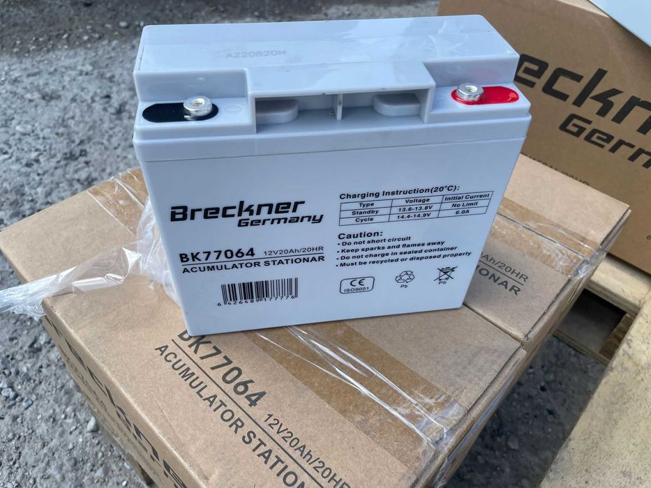 Baterii cu gel pentru sistem panouri solare fotovoltaice