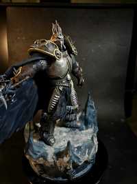 Statueta Figurina Arthas Warcraft printata si pictata manual