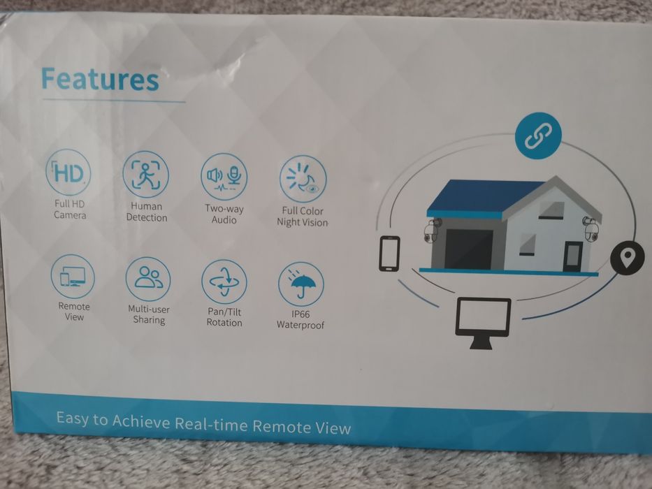 Camera supraveghere exterior 4MP PoE IP