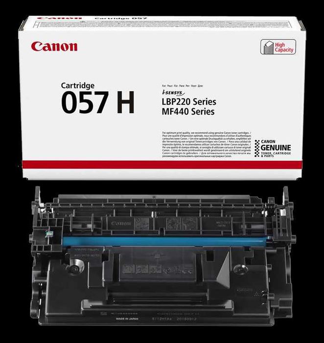 Toner cartus cartridge original Canon CRG 057H/LBP220/MF440, sigilat