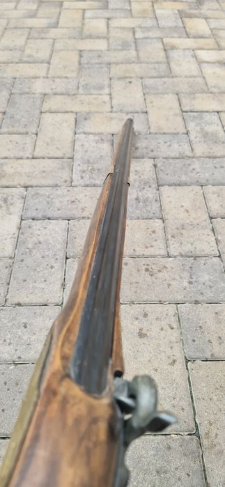 Pusca pistol panoplie bronz
