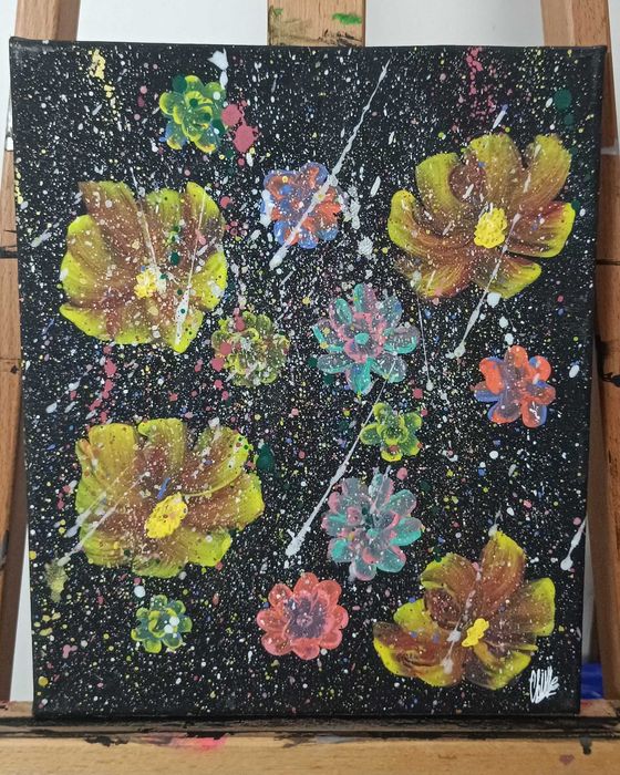 Tablou unicat, panza pe sasiu