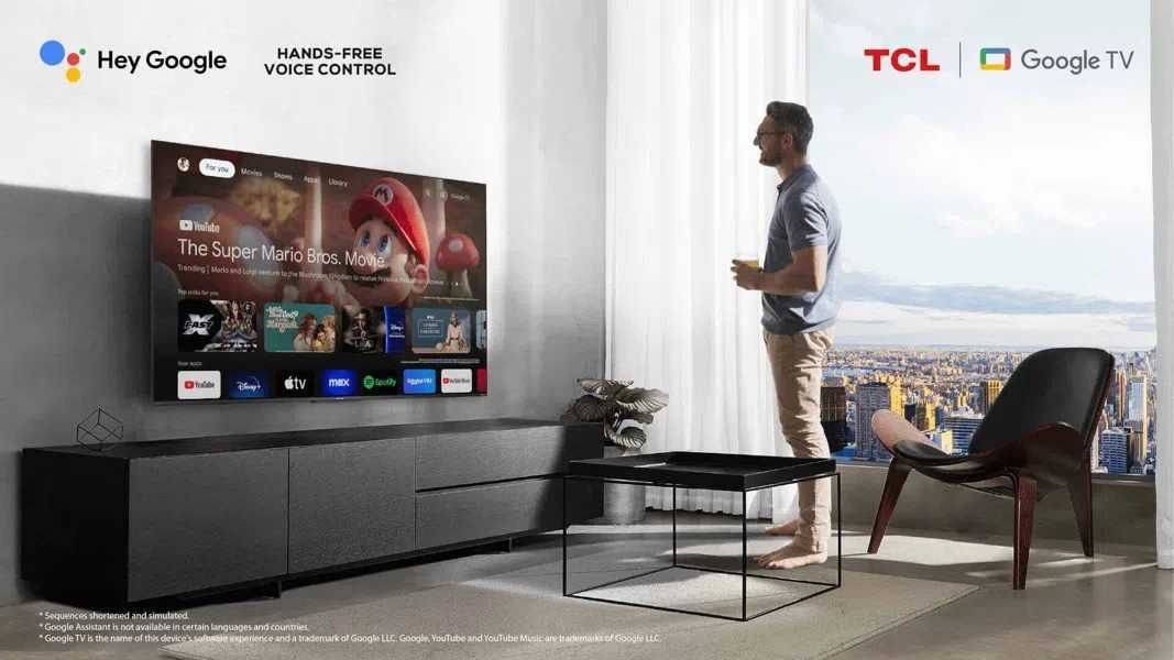 Телевизор TCL 75* 4K 2024 Прошивка в подарок +доставка в подарок