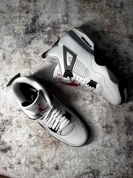 Jordan 4 White Cement 2025 (41/42/43)FULLBOX| Livrare cu verificare