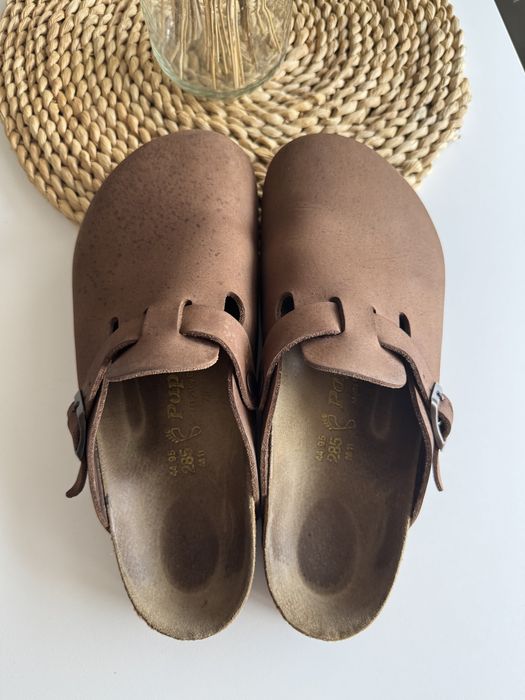 Saboti Birkenstock Boston piele