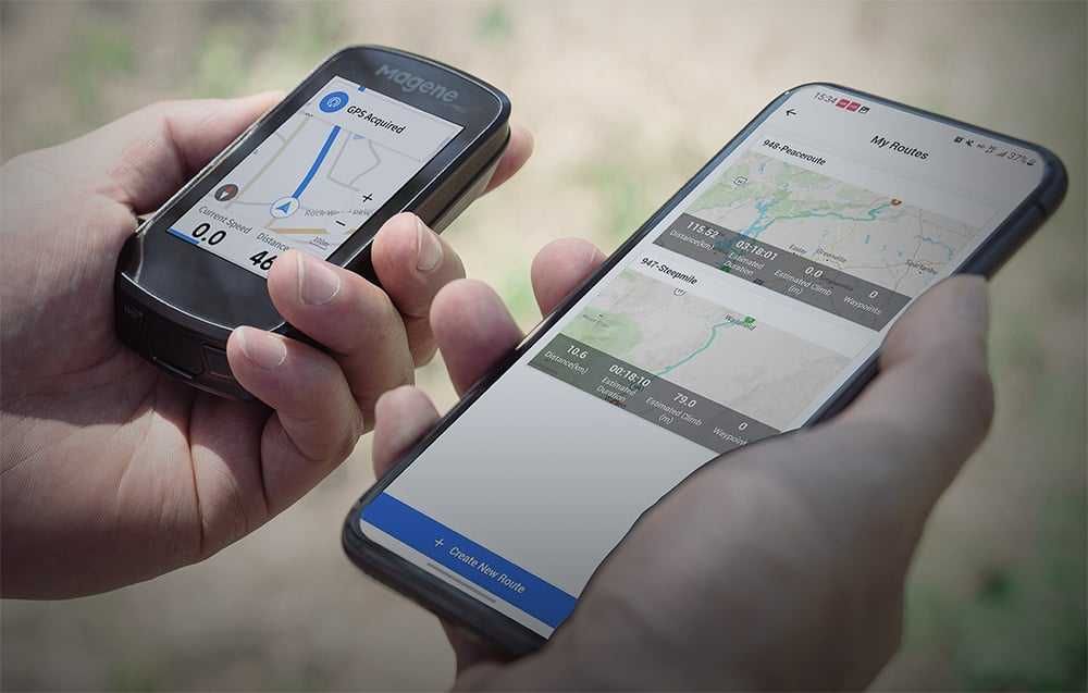 Велокомпютър Magene C606, GPS, сензорен екран 2.8", водоустойчив →