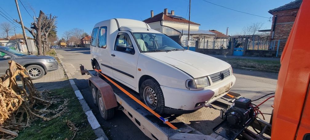 Vw caddy на части кади 1.9