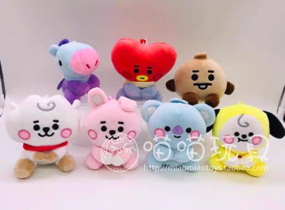 Игрушки плюшевые BT21