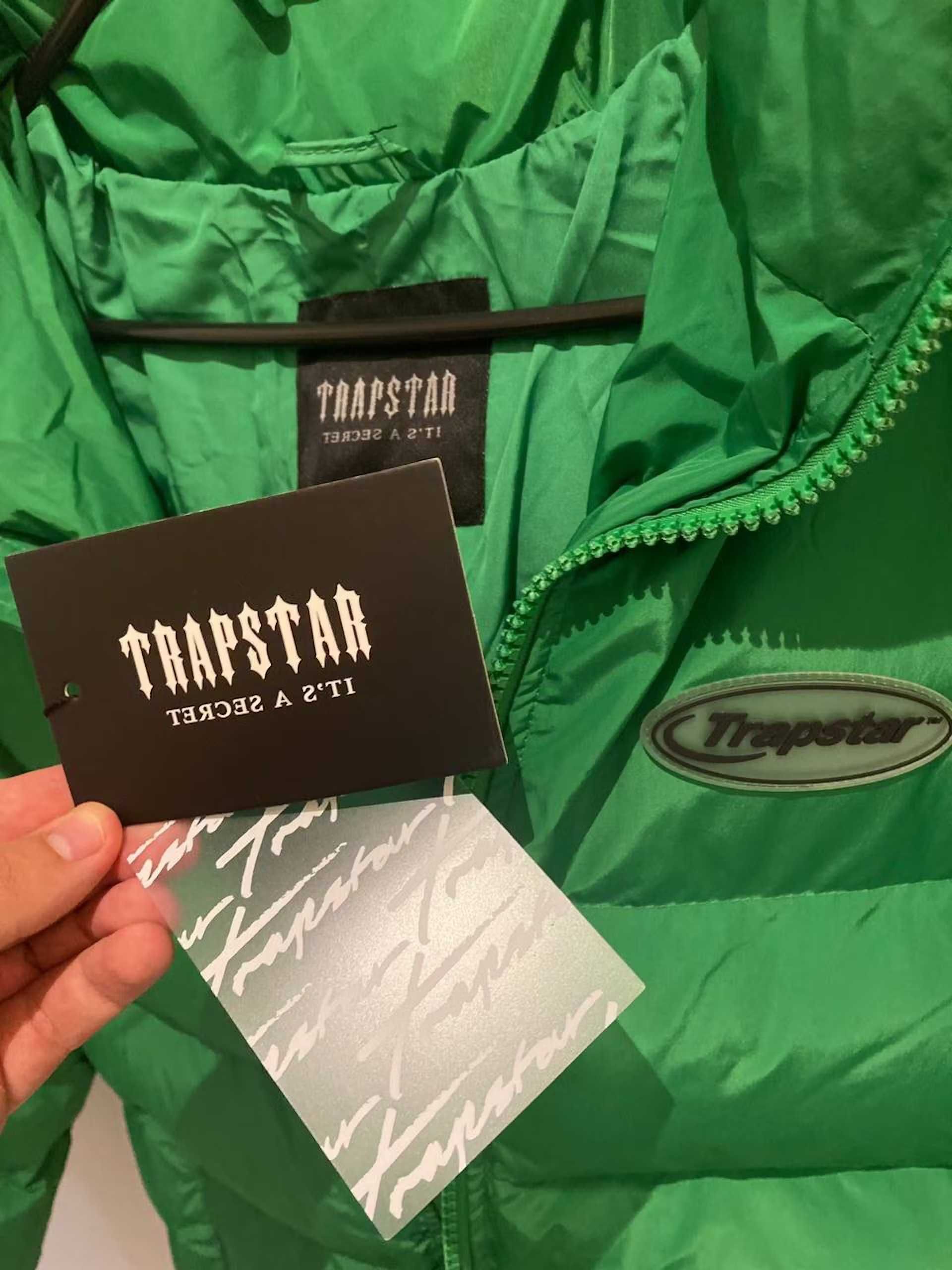 TRAPSTAR HYPERDRIVE Puffer Jacket - Verde - Central Cee
