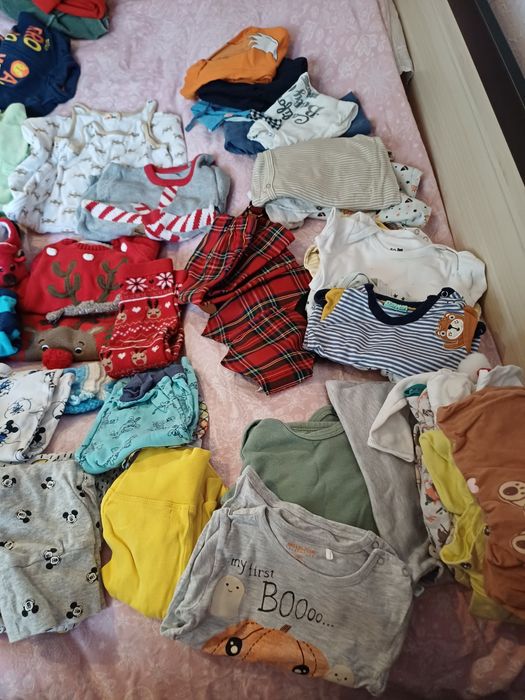 Бебешки дрешки за момче, р-р от 0 до 9 месеца