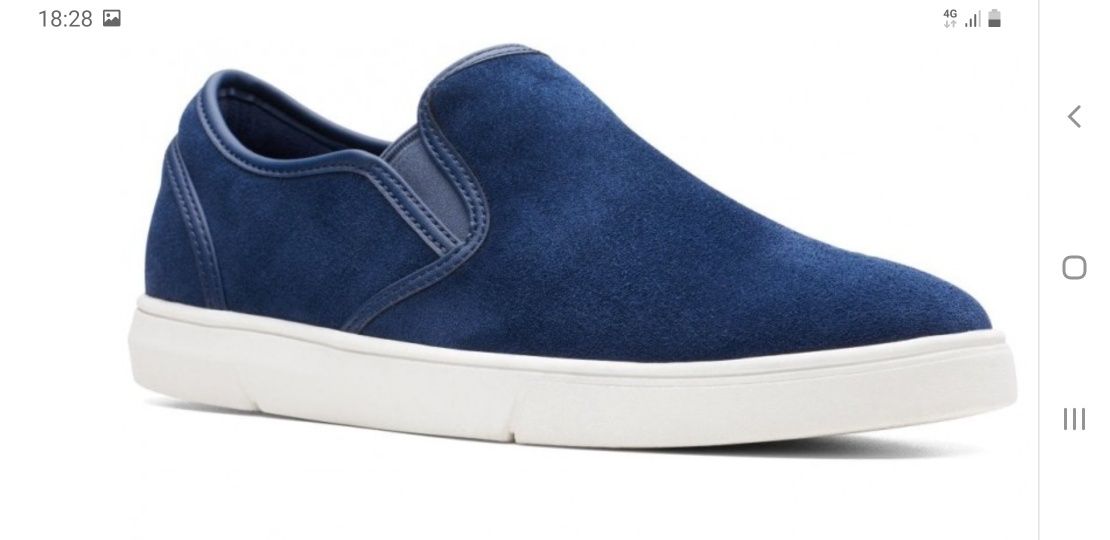 Espadrile bărbați  Clarks bleumarin .