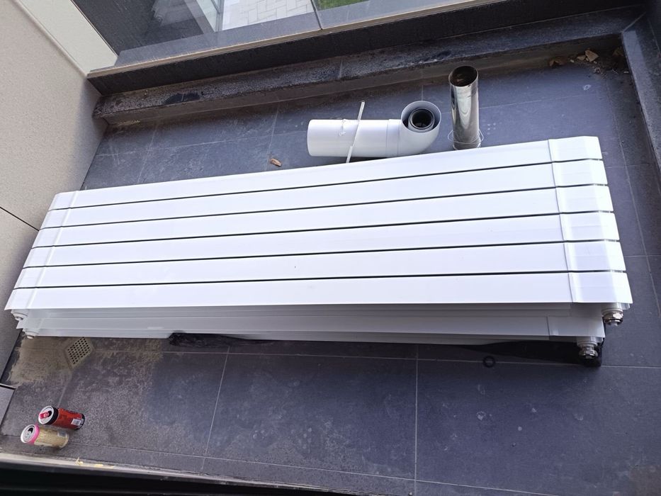 Алуминиеви 2 радиатора +лира за банята