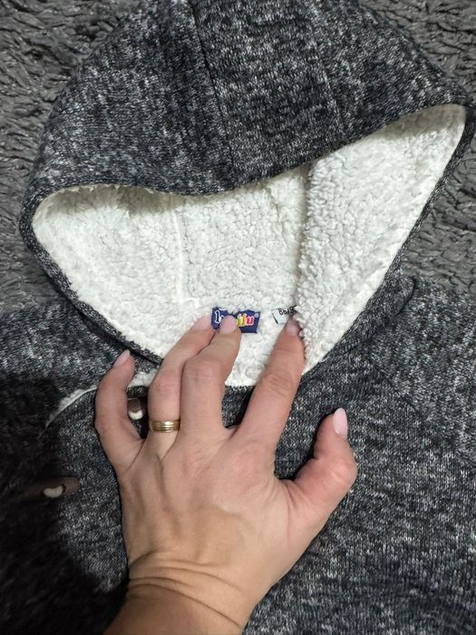 Geacă iarnă lupilu îmblănită mărimea 86/92 impecabila