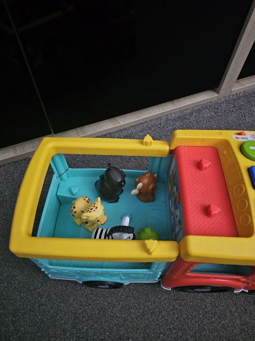 Trenulet cu animale Fisher Price