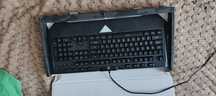 Tastatura gaming vortex cu iluminare rosie