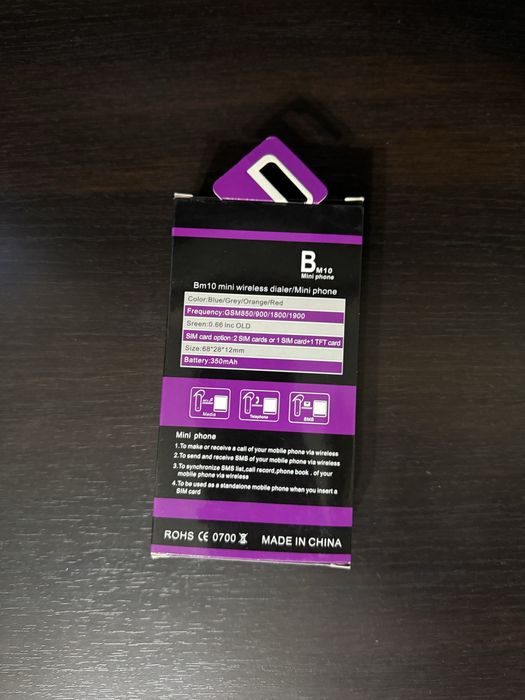 BM10 mini telefon