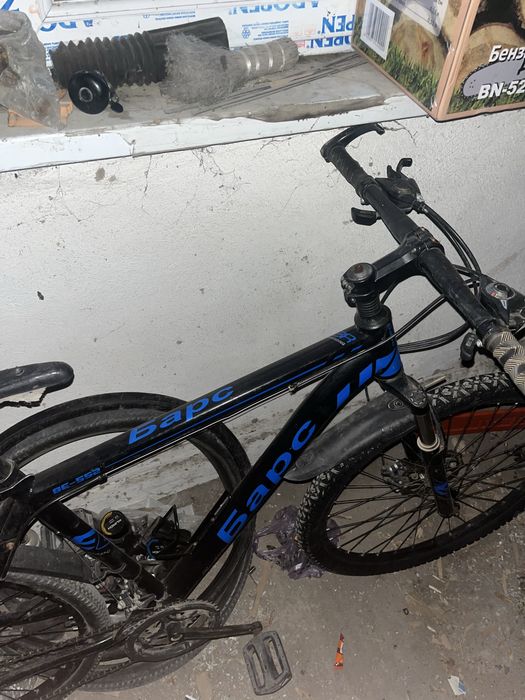 Велосипед на ходу