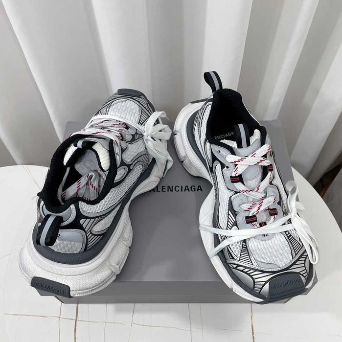 Adidasi Balenciaga 3XL, marimi 35-45 alb-negru, Unisex