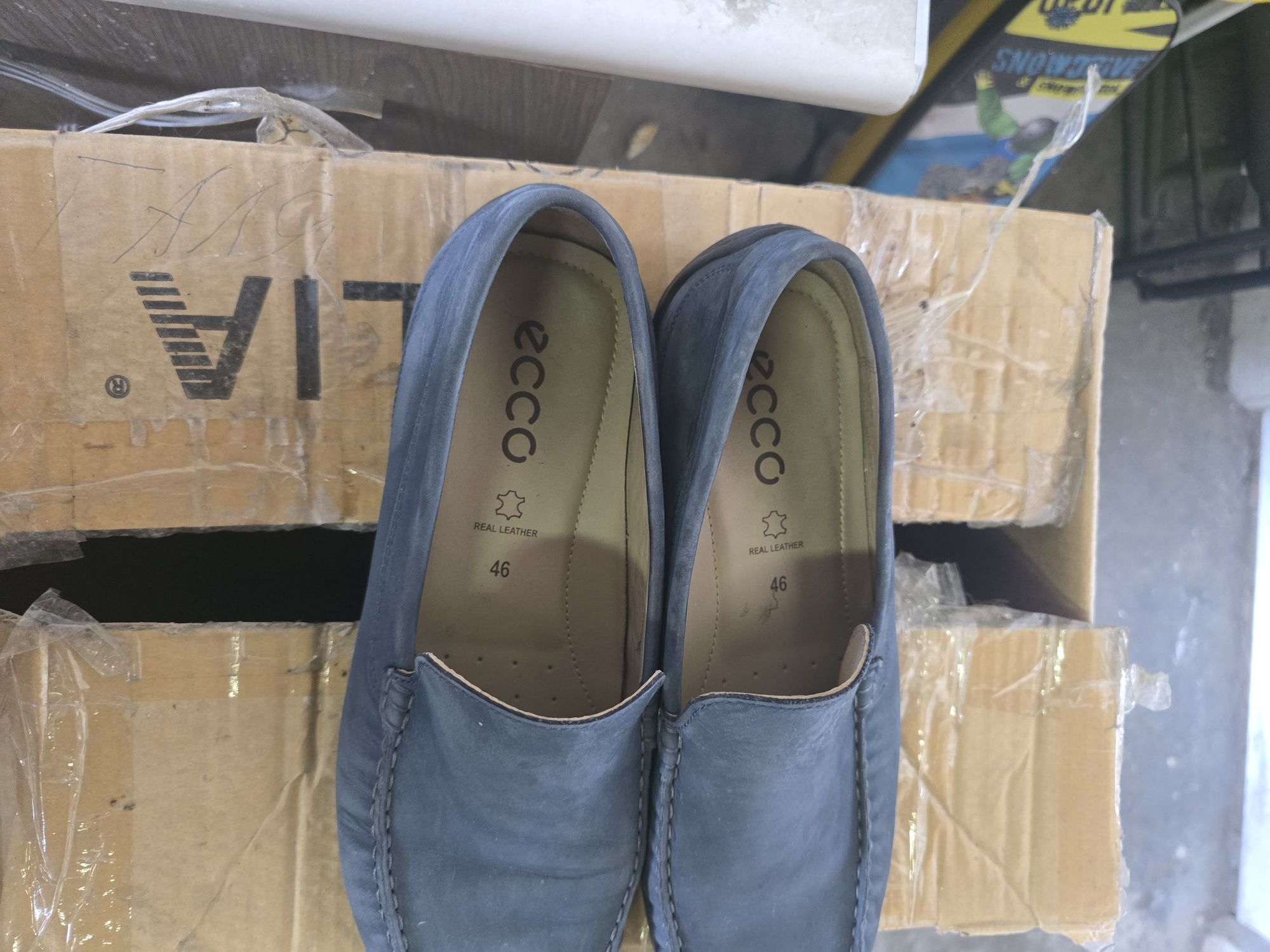 Обувь макасины Ecco