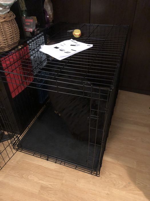 Cușcă transport câine