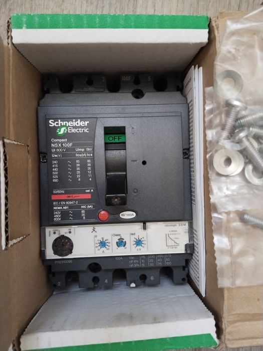 Продам выключатель 100,160,250,400,630A 3х фазный силовой