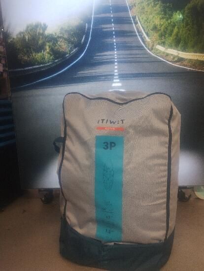 Caiac-canoe gonflabil pentru plimbări 2/3 - produs resigilat Decathlon