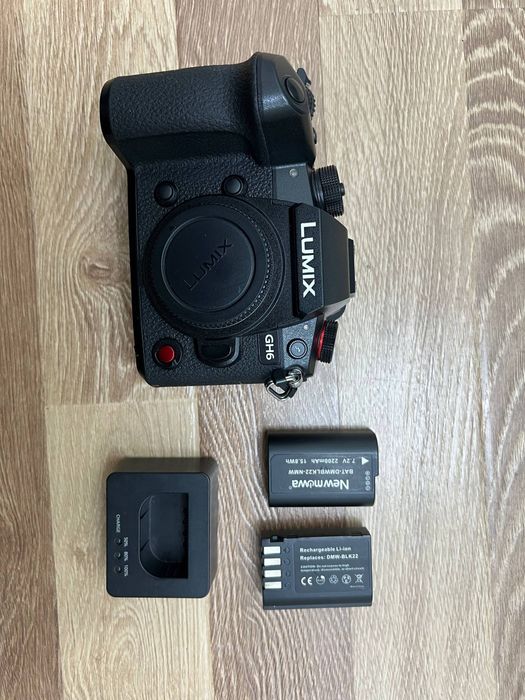 Panasonic Lumix GH6 professional video kamera (4K/5.7K)