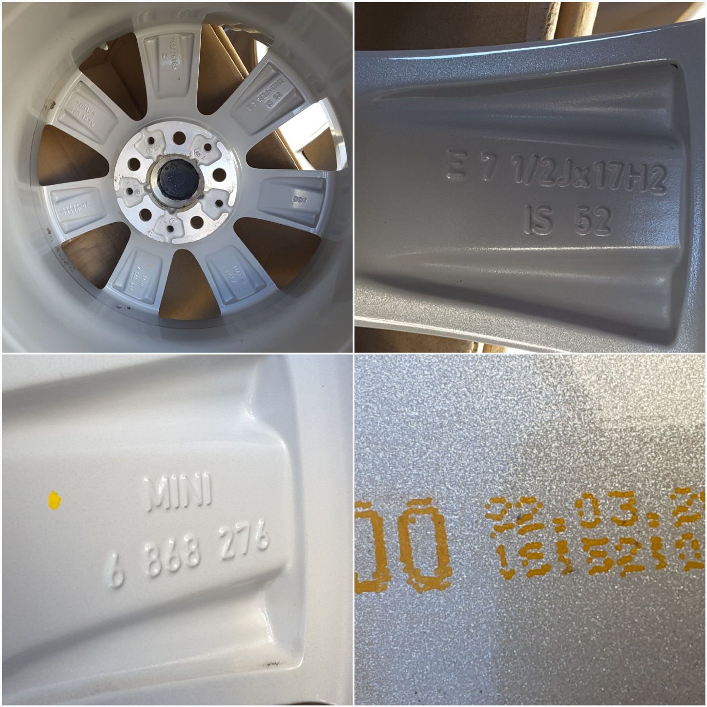jante aliaj 17; 5x112; originale Bmw X1 f48, f49, X2 F39