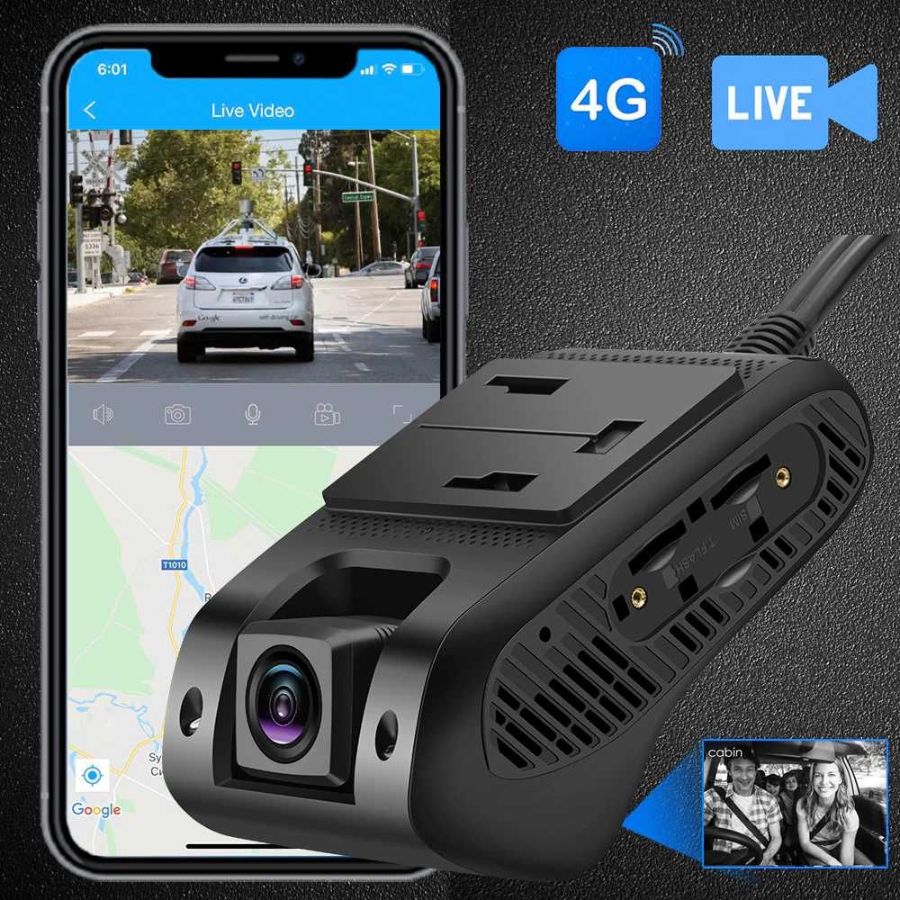 4G видеорегистратор с GPS, онлайн просмотр видео и записи