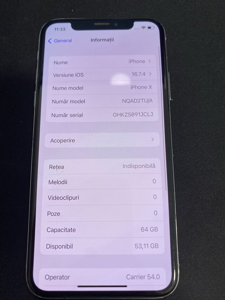 Iphone X 64 Gb id-crx705