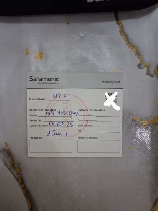 Saramonic mikrofon BlinkMe U2