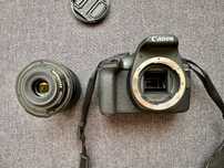 Canon EOS 2000D + обектив + 32GB карта БЕЗ СЛЕДИ ОТ УПОТРЕБА