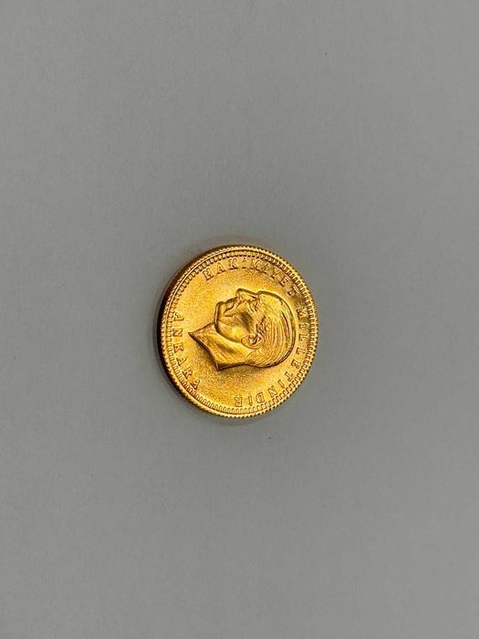 Златна монета 100 турски куруша „Ататюрк“ – 1923 г. Тегло: 7.21 грама