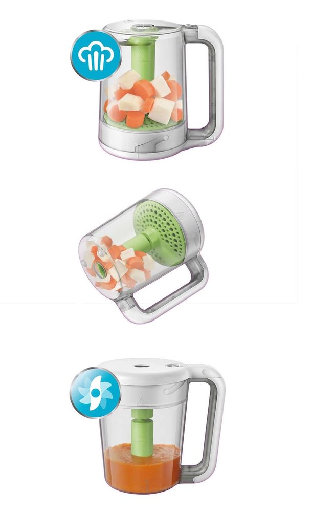 Уред за готвене на пара и блендер Philips avent  2in1