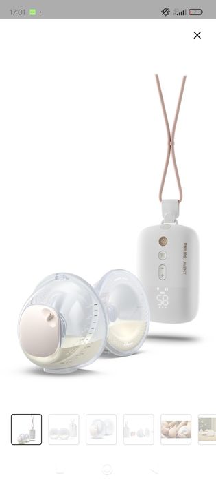 Двойна помпа Philips Avent Hands-free
