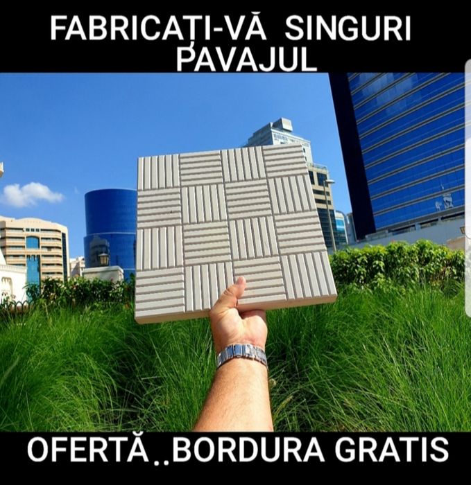 OFERTA SEZON 18+4 GRATIS matrite pavaj travertin constructi pavele ale