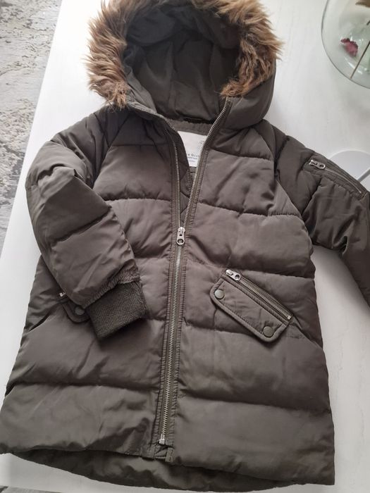 Geaca puf fete Zara 110-122