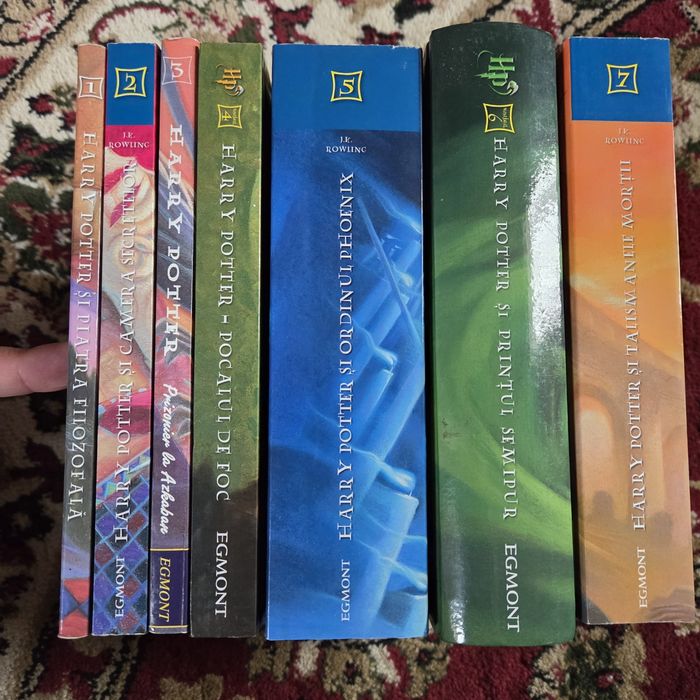 Harry Potter, editura Egmont, de J.K. Rowling