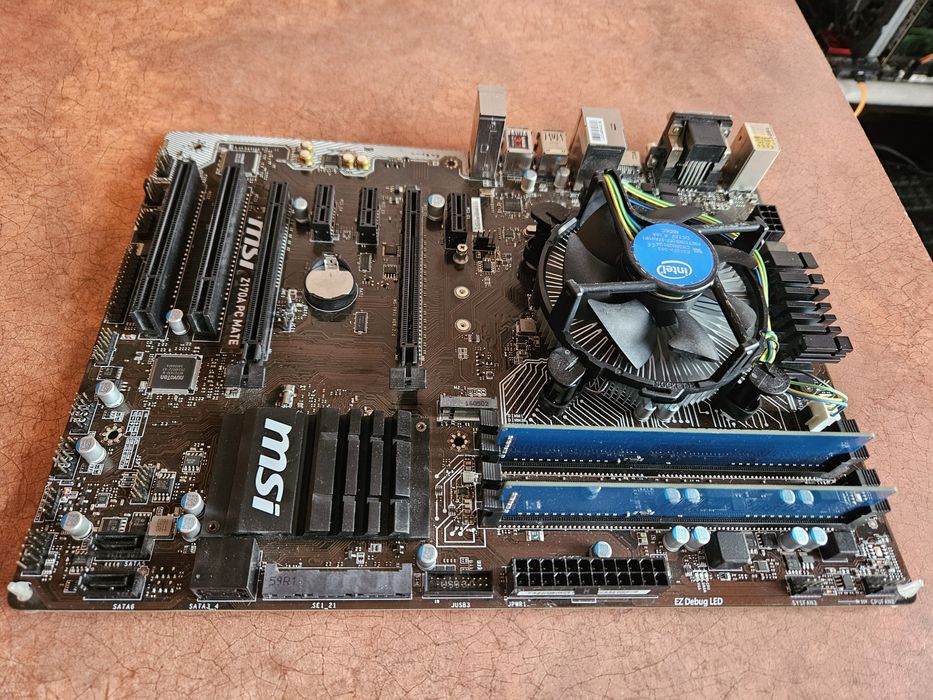 Kit socket 1151 Intel I5 7400 Z170 16GB DDR4