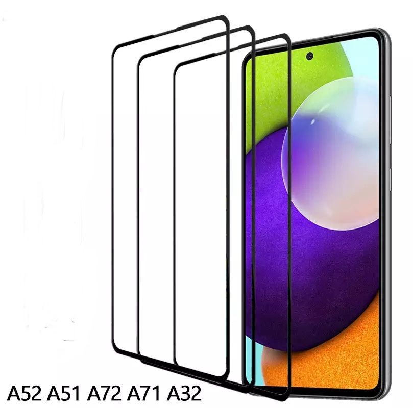 Samsung A15/A22/A23/A25/A34 - Folie Sticla Hard Glass Curved Full