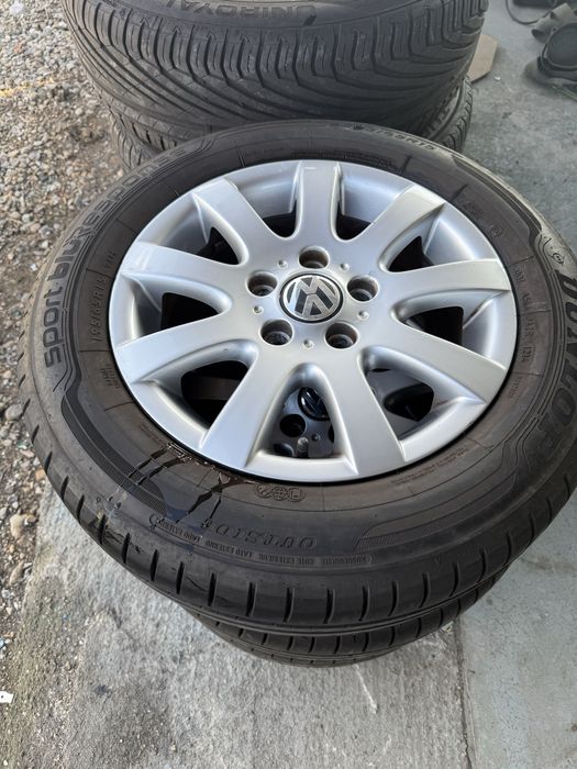 JANTE ALIAJ 5X112 ORIGINALE VW GOLF Passat jetta vara 195 55 15