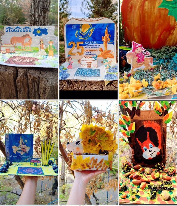 Осенние игрушки поделки для детей в школу садик