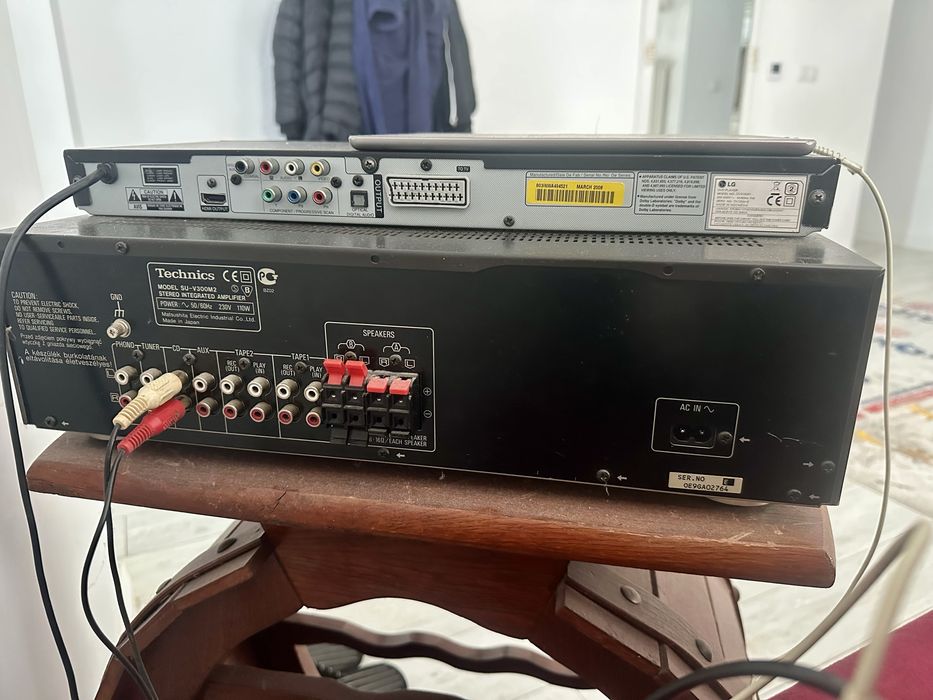 Amp Technics/Monitoare/Ipad/Tv Lg/Suporti Tv/ Casetofon USB/AutoCD-USB