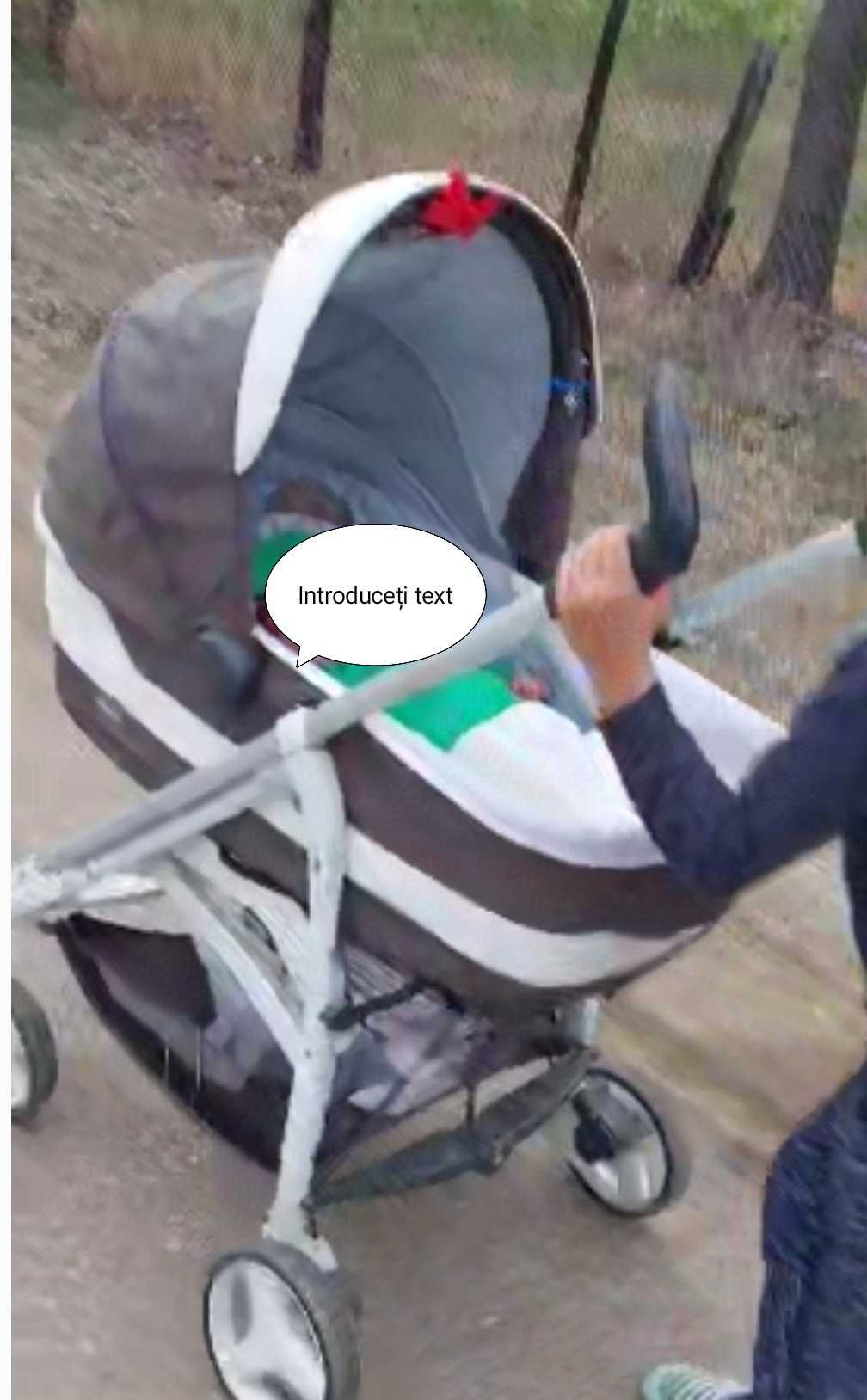 Căruț copil Inglesina Trilogy 3in1 cu accesorii