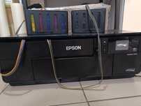 Imprimanta Epson SureColor P600 cu CISS+ cerneluri+cip PK și MK