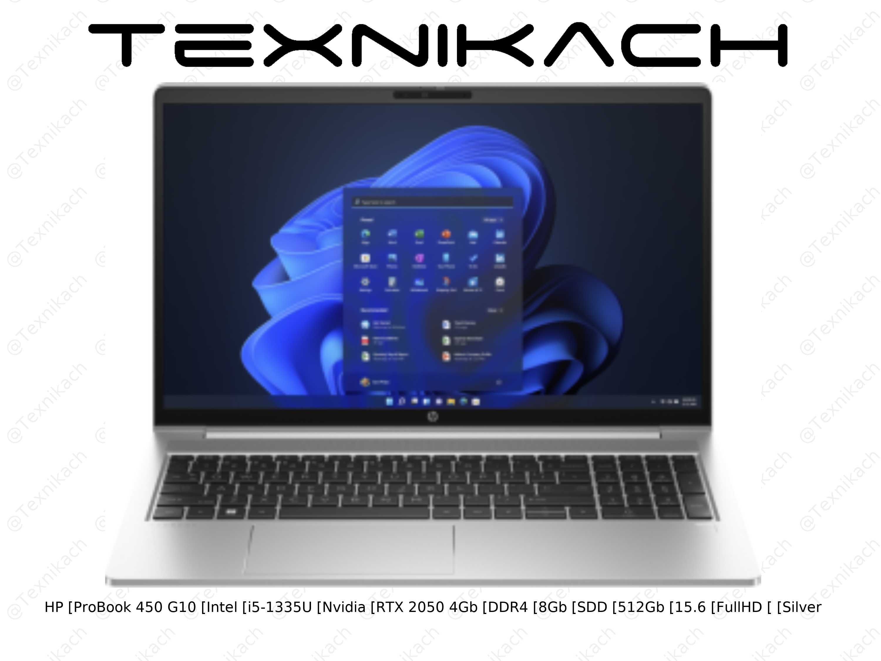 Ноутбук • HP ProBook 450 G10 ( Intel i5-1335U + Nvidia RTX 2050 4Gb )