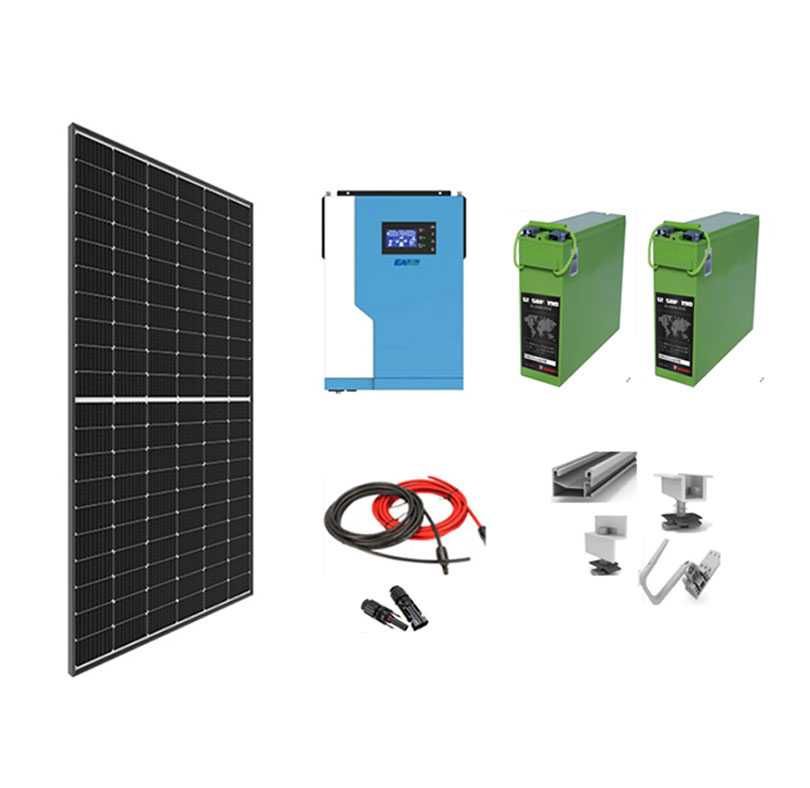 Sistem OFF-GRID complet 1.5 KW HIBRID de 3,5 kw continuu