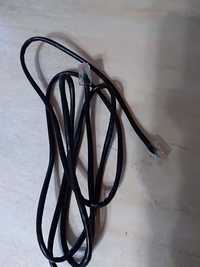 Cablu UTP CAT5E mufat Hoff, 26 AWG, negru, 1.5 m